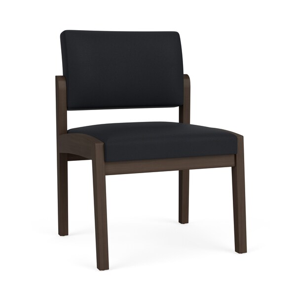 Lesro Lenox Armless Guest Chair, 22.5 in W 26 in L 31.5 in H LW1102 - main